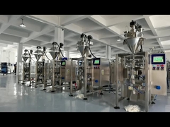 دستگاه بسته بندی پودر عمودی اتوماتیک سایز متوسط ​​پرکننده مارپیچ