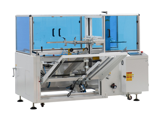 سینی نوار راه راه چسب پوشه دستگاه Erector Hot Melt Glue Box Sealing Machine