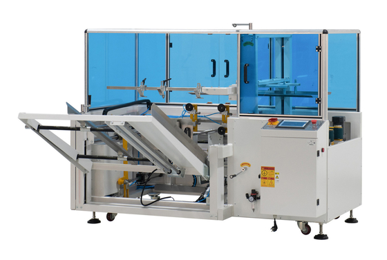 سینی نوار راه راه چسب پوشه دستگاه Erector Hot Melt Glue Box Sealing Machine