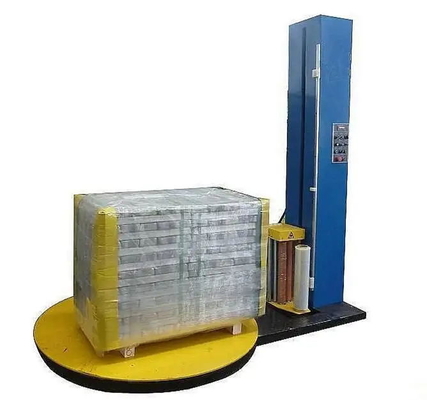 دستگاه بسته بندی جعبه تمام اتوماتیک سیم پیچی دستگاه بسته بندی پالت فیلم LLDPE